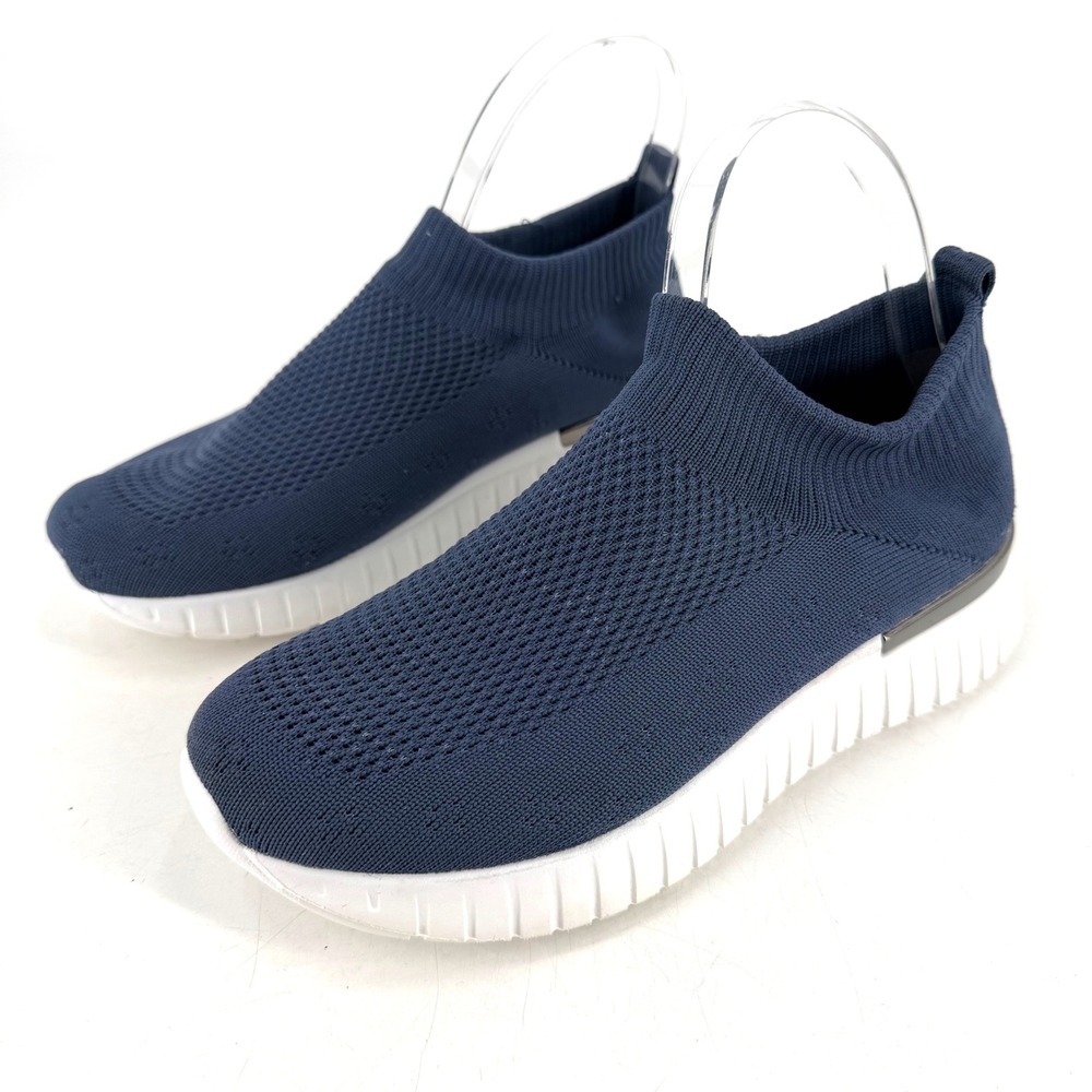 Ilse Jacobsen Tulip 4070 Sneakers Womens 37 Blue Mesh Slip Onโ Comfort Travel